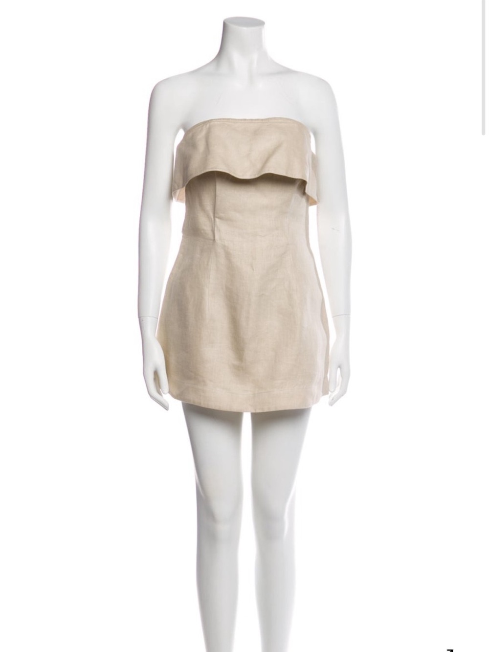 Bondi Born Linen Mini Dress Size: M